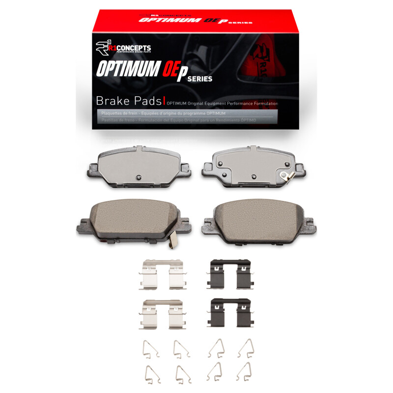 Honda CR-V Brake Pads - Rear - R1 Concepts - Optimum OE - `17-`25